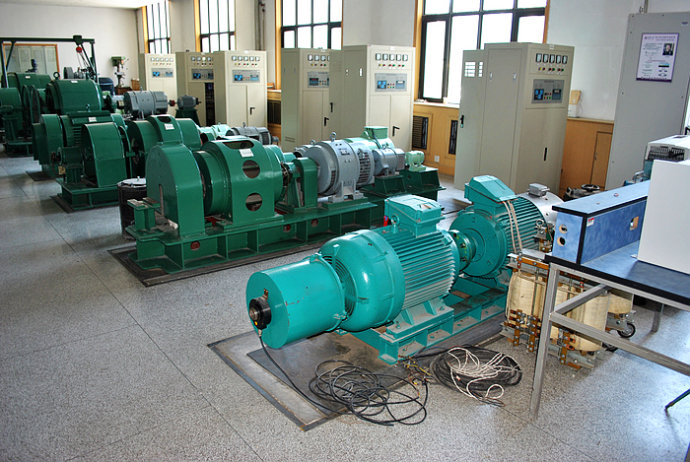 格尔木某热电厂使用我厂的YKK高压电机提供动力